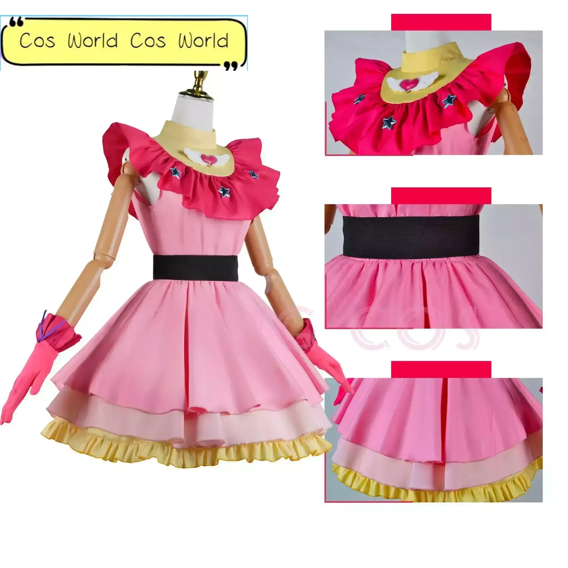 Hoshino Ai Cosplay Costume Costume OSHI NO KO Carnival Uniform Anime Halloween Costumes for Adult Women Kids Girl