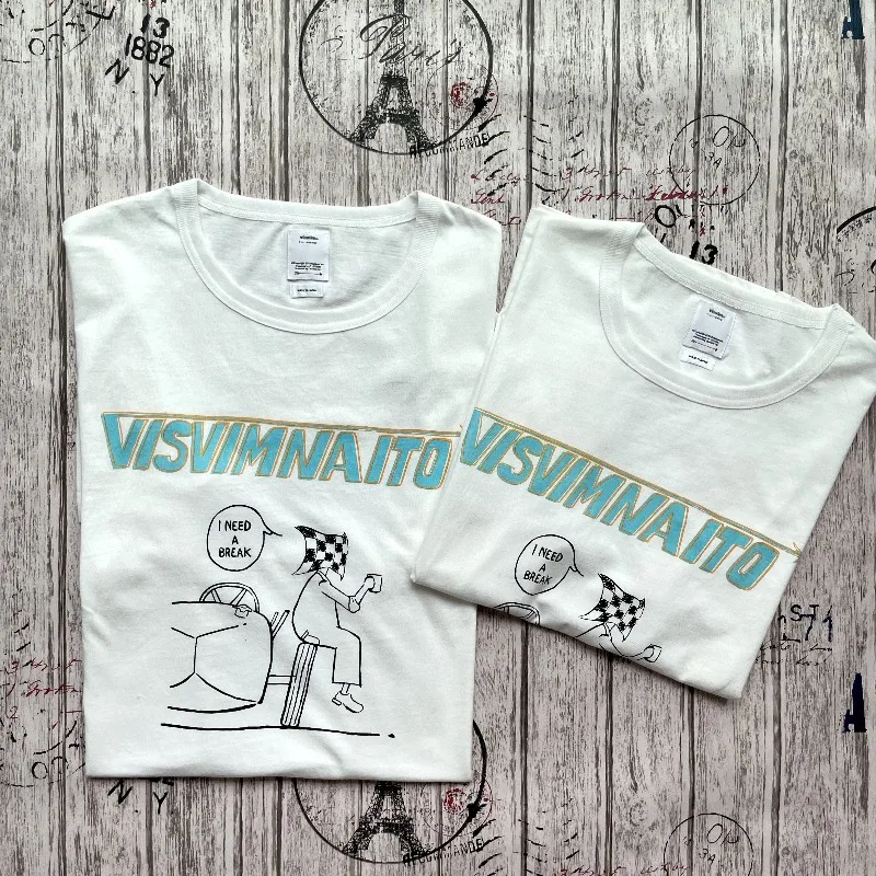 VSVM JUMBO TEE SS (VISVIM NAITO 2) printed loose short sleeves