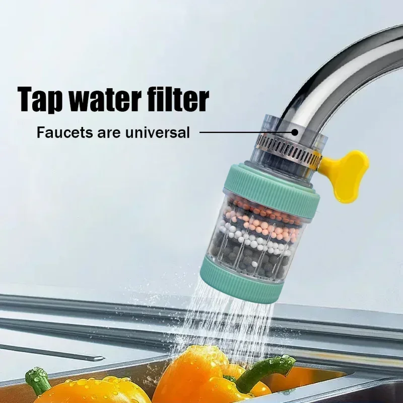 Faucet Filter Aerator Adjustable 360 Degree Rotation Sprayer Mesh Core Water Saver Outlet Sink Tap Filter for Kitchen Accessory