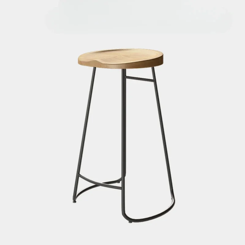 Taburetes modernos de diseño Para Bar, silla de madera de lujo, elegante, de calidad, Para Comedor, muebles Para el hogar