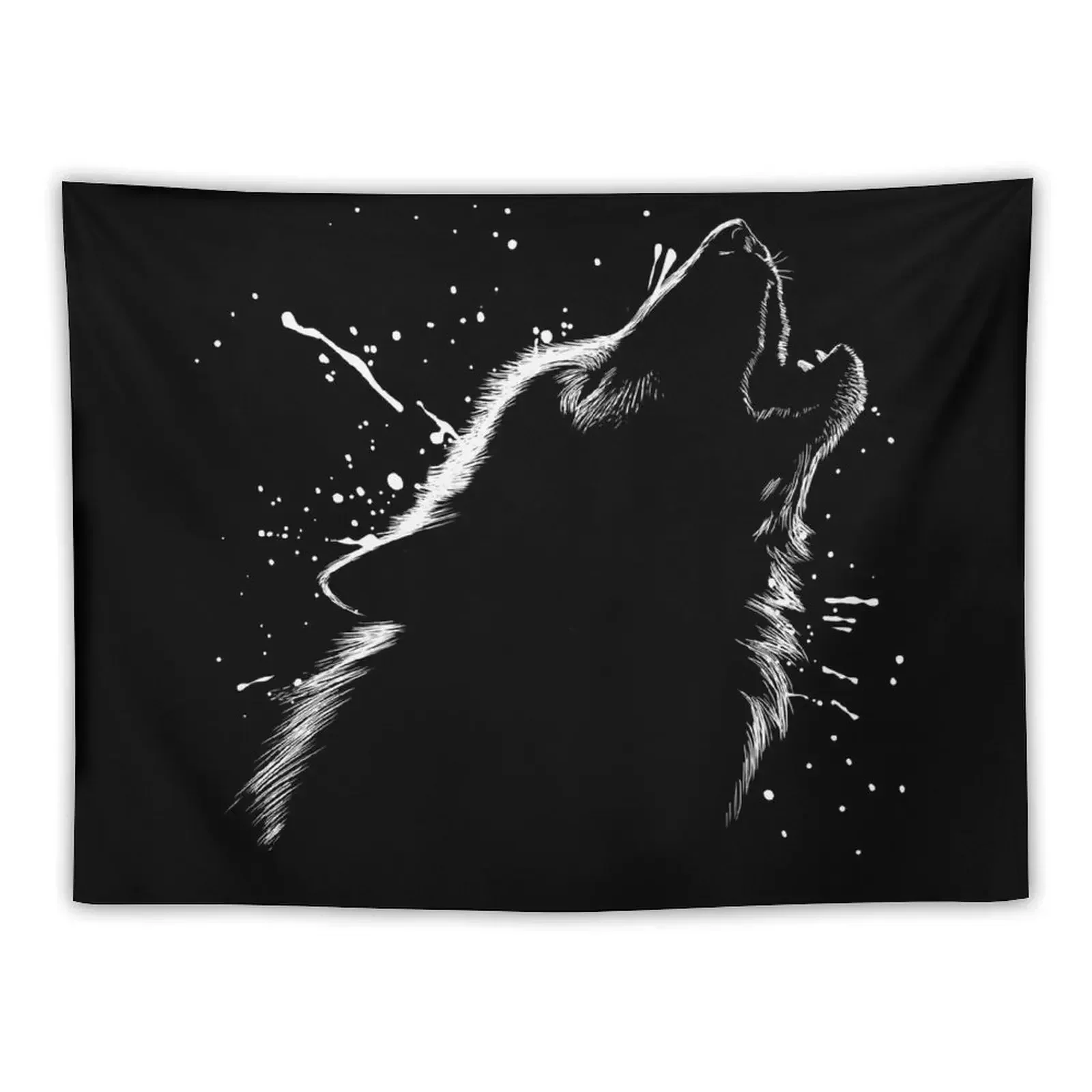 

Wolf Tapestry Christmas Decoration Decoration Room Tapete For The Wall Wallpaper Tapestry