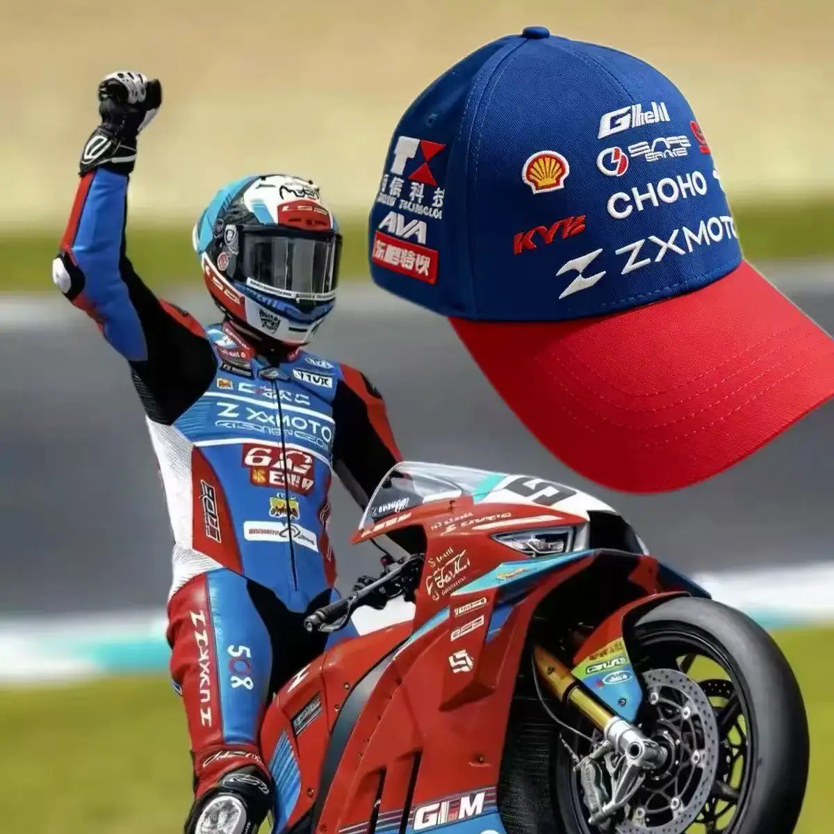 アウトドアバイク用野球帽-メンズチャンピオンレーシング-ダックビルハット-日常日よけ帽子-中国ブランド-釣り具