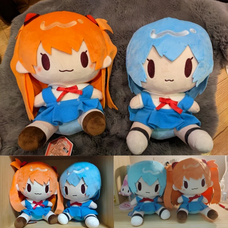 28cm en Stock NGE Soryu Asuka Langley Rei Ayanami ajuste postura estatuilla muñeco de peluche fantasía juguete de peluche regalos de colección