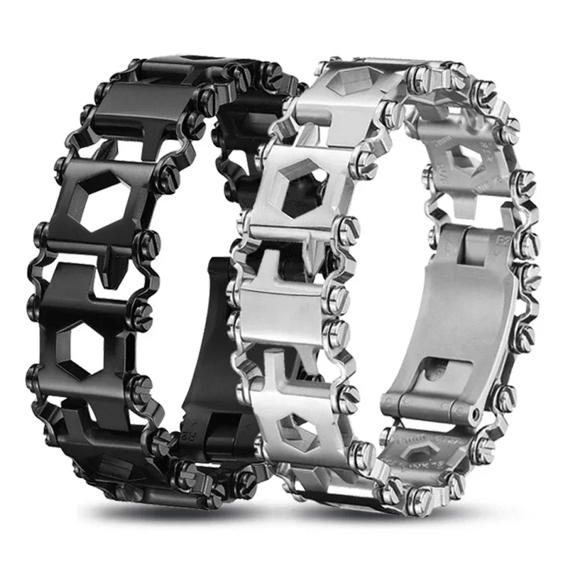 

Hot Sales Multi-functional Tool Bracelet Men's Outdoor Self-defense Survival Bracelet Wristband For Men And Women