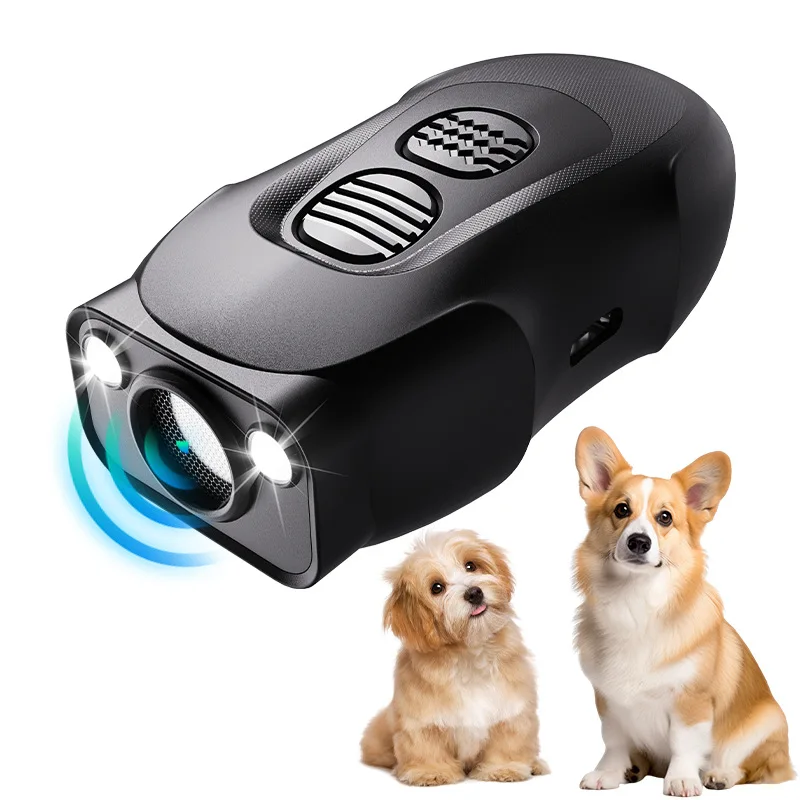 

FANDAO Ultrasonic Dog Repeller Rechargeable Anti-Barking & Training Device Stops Barking Corrects Behavior In Small & Large Dogs