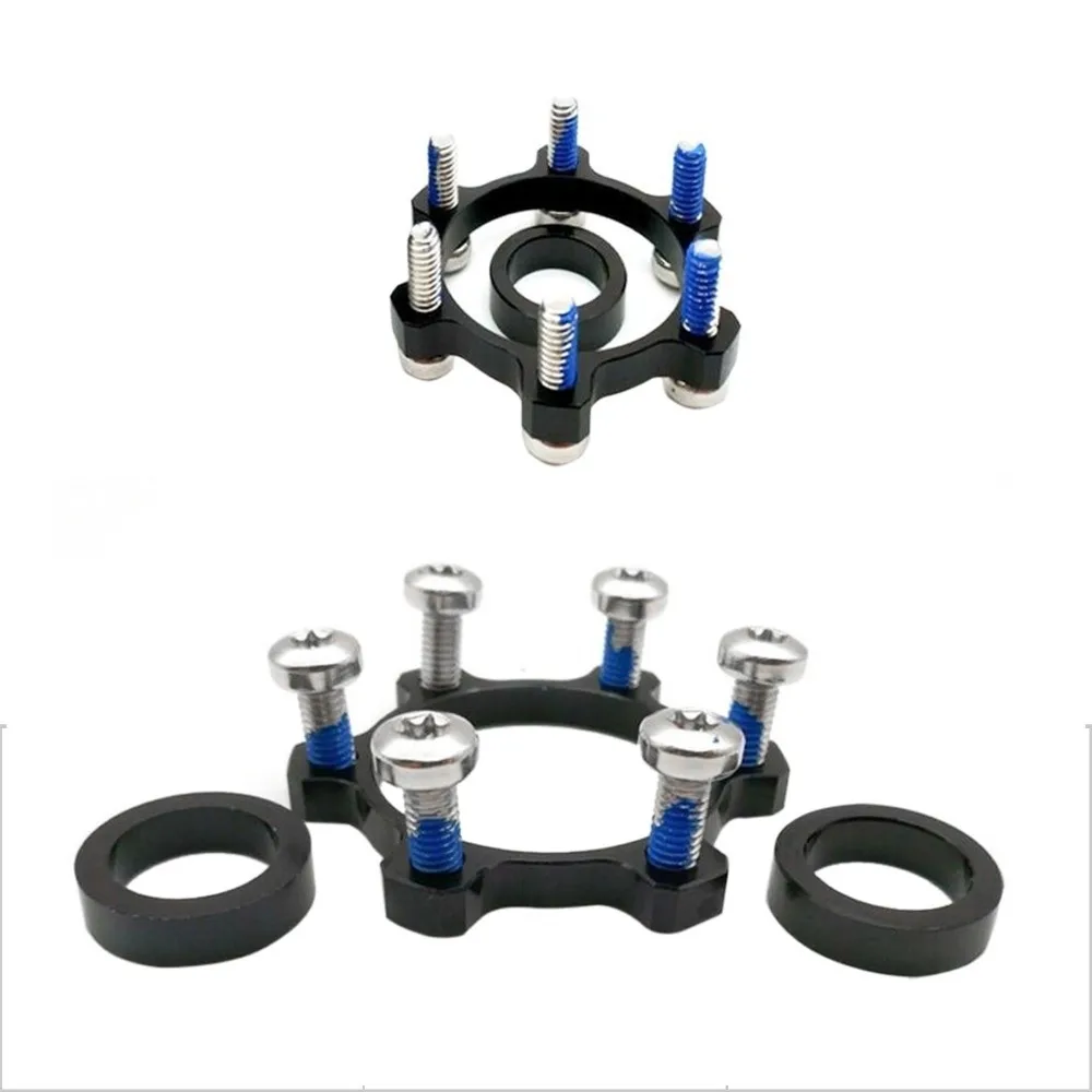 

1 set Aluminium Alloy Bike Hub Conversion Easy Installation Lightweight Hub Conversion Adapter Front and Rear Bike Hub Adapter