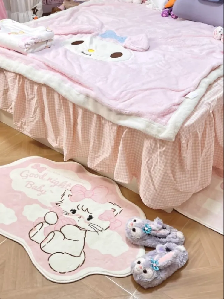 VIKAMA Outdoor Small Animal Cute Carpet Entryway Bedside Bedroom Dresser Aisle Waterproof Laundry Room Home Decor Floor Mat