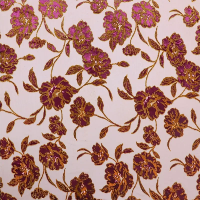 

Высококачественное платье на заказ и Cheongsam из тканой бархатной парчовой жаккардовой вискозы.