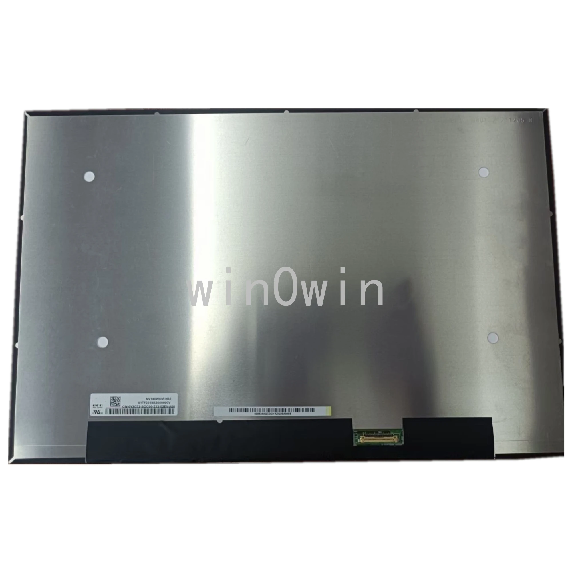 Polegada Laptop Tela Lcd Nv140wum-n42 1920 × 1200 hz 60 1000:1 14.0