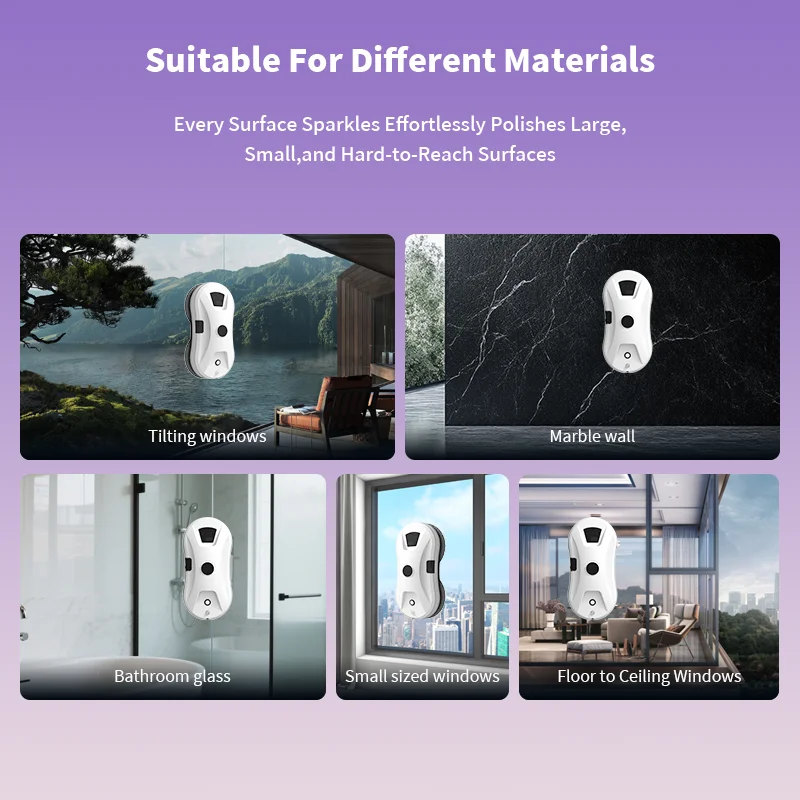 Langou Automatic window cleaning unit