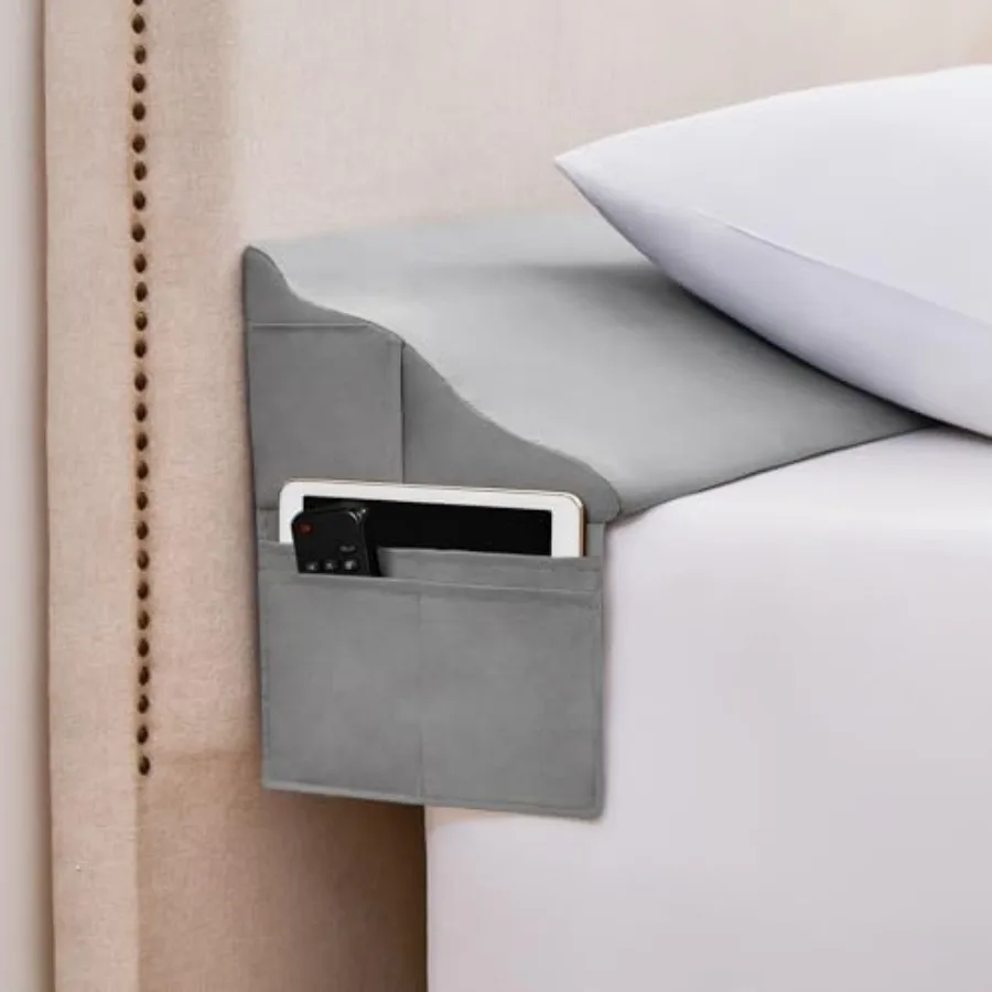 

Bed Wedge Pillow for Headboard Gap Filler King 76"x6"x10" Triangle Pillow Wedge for Bed Mattress Wedge Gap Filler for Headboard