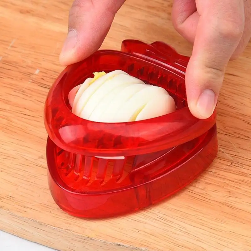 Stainsless Steels Wire Slicers Tool Portable Hard Boiled Eggs Cutter For Mushroom, Strawberries, Soft Fruit Durability - view 5