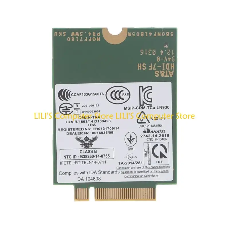 Telit LN930 DW5810E 4G LTE 모바일 무선 4G/LTE/DC-HSPA+ WWAN 카드 모듈 용 A52B