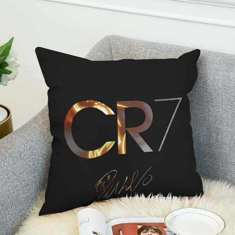 Cushion Cover 45*45 CR7 Cristiano Ronaldo Couple Pillow Pillowcases for Pillows 45x45 Sofa Cushions Fall Decor Pillowcase Covers