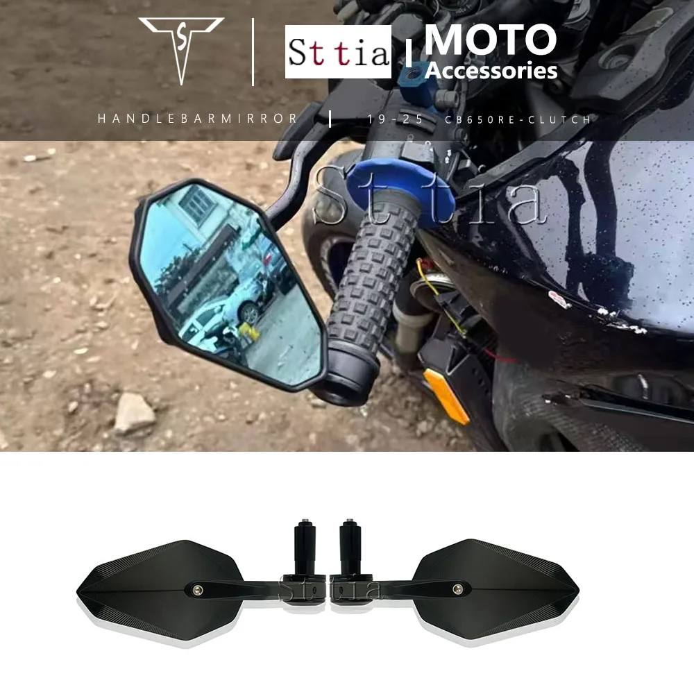 

New CB650R Motorcycle Rear View Mirrors CNC Handlebar Rearview Mirror Accessories For Honda CB 650R cb650r cb 650r 2019-2025