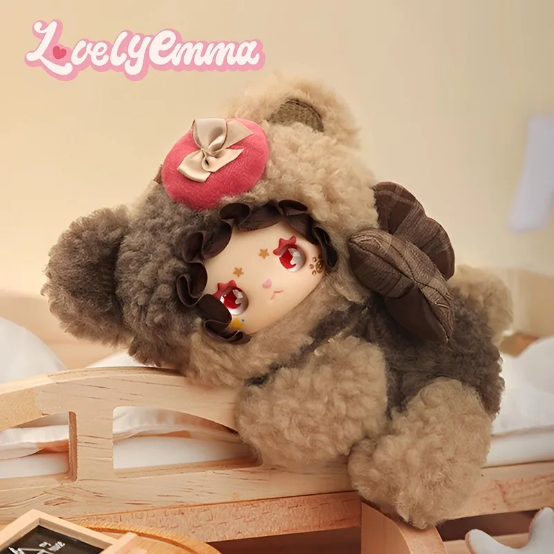 

Lovely Emma Little Bear Adoption Guide Series Blind Box Cute Action Figure Toys Desktop Decoration Mystery Box Surprise Gift
