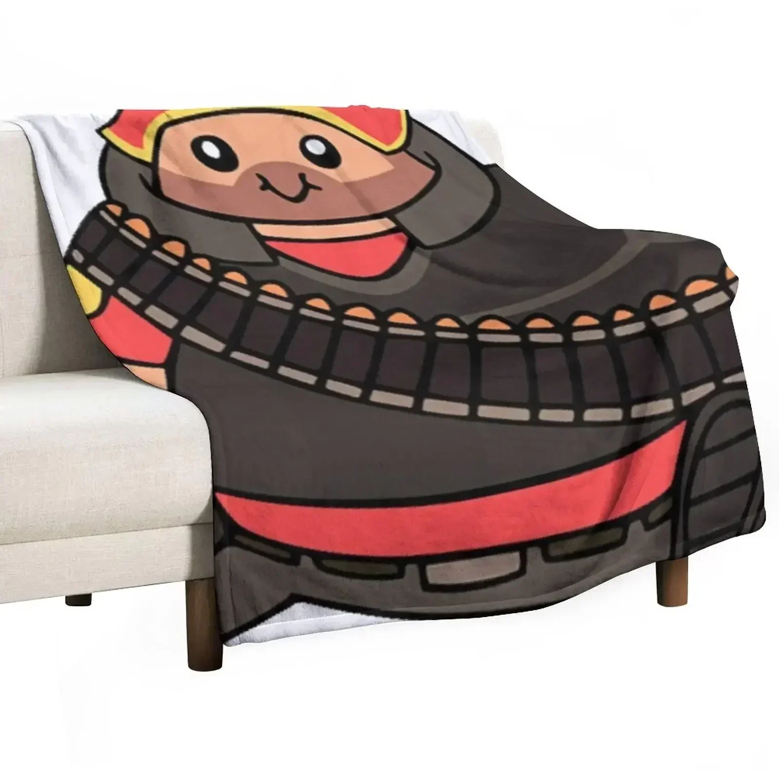 

TF2 - Heavy Throw Blanket Color Fast Cozy Throw Blanket