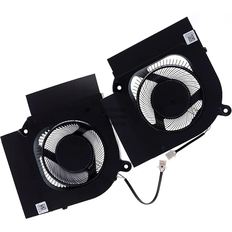 

Replacement CPU Cooling Fan w/GPU Cooler Fan 23.QFJN2.001 for Acer Nitro 5 AN515-58 AN517-55 N22C1 AN515-46 AN515 12v/1A