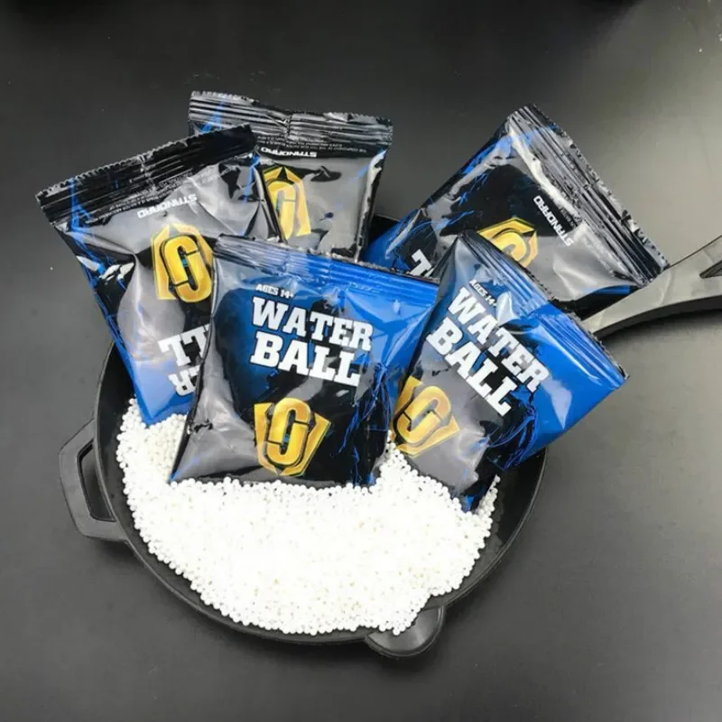 ZHENDUO 7-8MM 6000pcs Extra Hard Gel Ball Hardened Crystal Bomb for Jinming Water Toy Gun Accessories