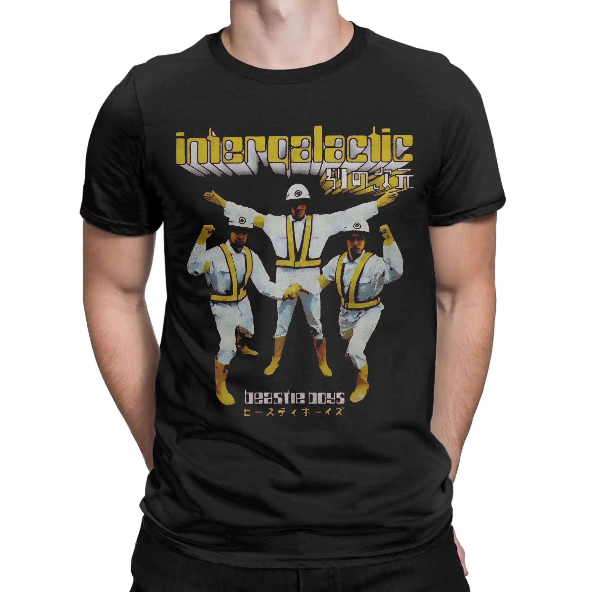 

Футболка с графическим рисунком Beastie-boys для мужчин и женщин, футболка из чистого хлопка, одежда