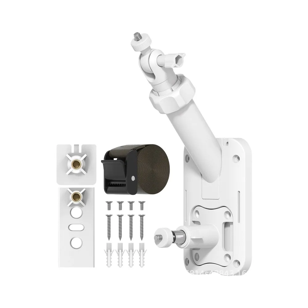 For Ring Camera Panel Mount Bracket FeatuFor Ring Dual-Mount Design and 1/4-inch Screw Hole for Secure Attachment