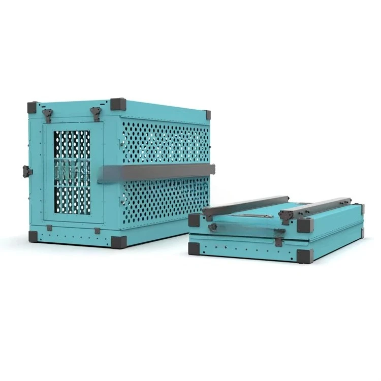 Maleta plegable de aluminio grande para perros Impact XL Jaula plegable extra grande para animales