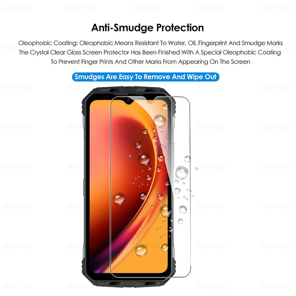 For DOOGEE V Max 5G S100 Glass 1-4Pcs Tempered Glass Dogee VMax S 100 DoogeeVmax DoogeeS100 6.58inch Screen Protector Cover Film