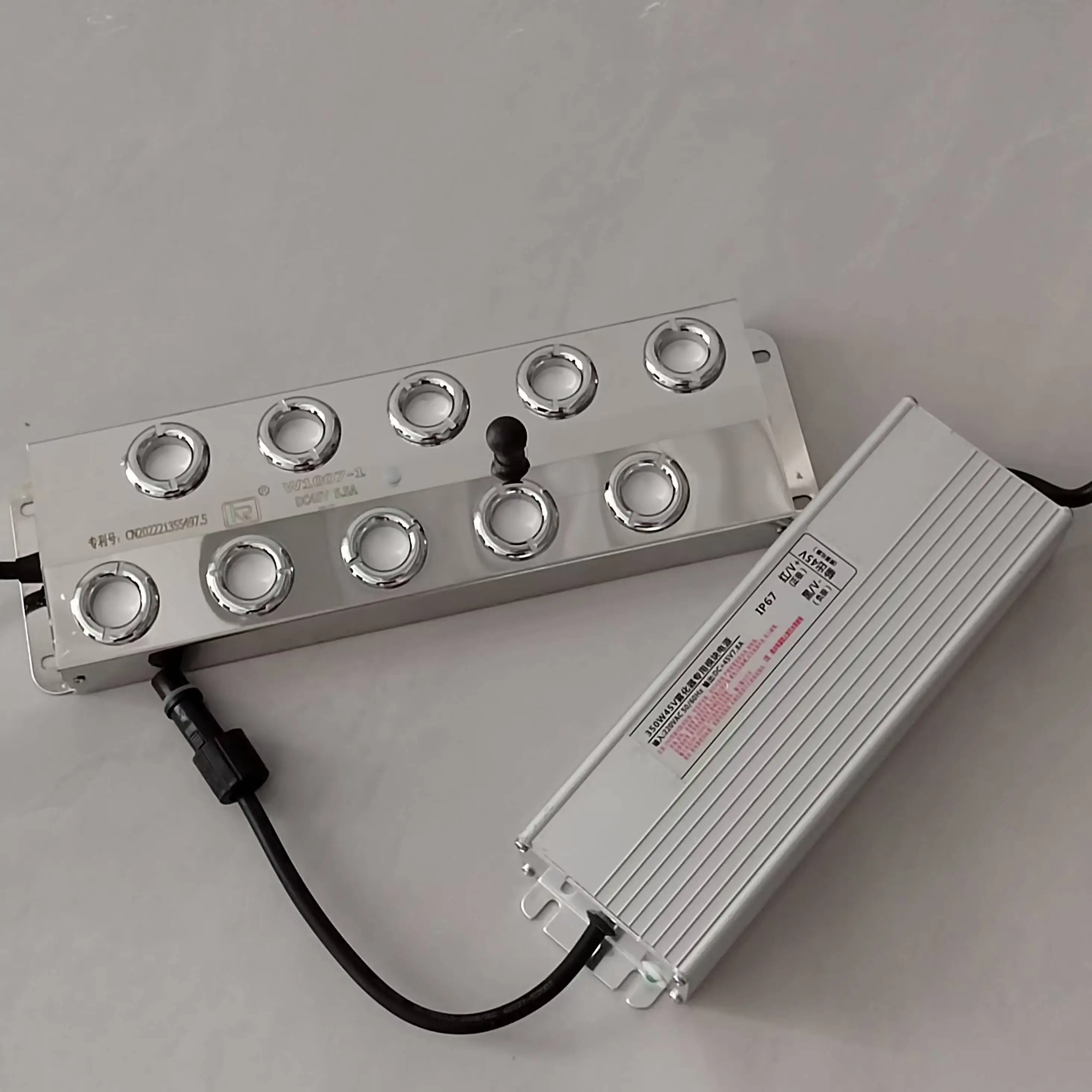 10 Headed Stainless Steel Mist Maker Ultrasonic Humidifier Mist Fogger