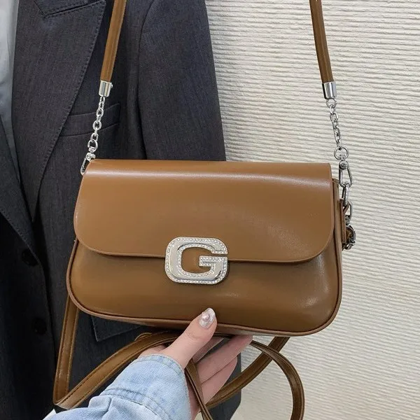 

High-End Popular Women's New Arrival Fashion Shoulder Underarm Bag Premium Texture Versatile Crossbody Purse