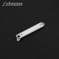 Multifunctional Keychain Screwdriver Titanium Alloy Plate Keyring Pendant Outdoor Tool EDC Accessories