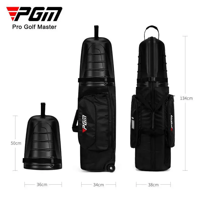 Golf Aviation Bag Hard Shell Aircraft Checked Bag with Roller Skating Travel Ball Bag Anti-collision and Anti-extrusion
