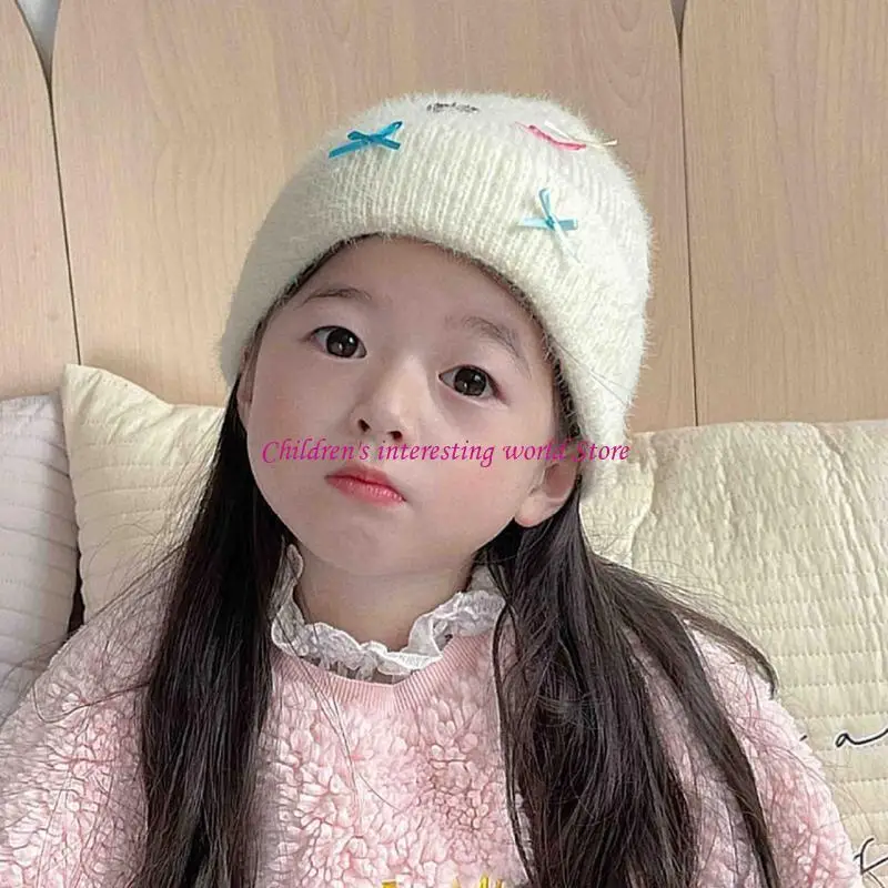 Modne i funkcjonalne dziewczyny kapelusz modne dziewczyny kapelusz stylowe dziewczęta wełny z nausznik