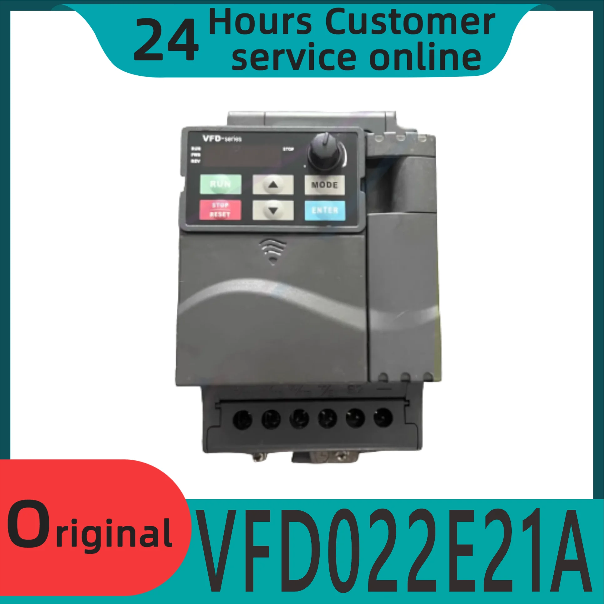 Vfd-e Ac Inverter 1-phase 220v 2.2kw 3hp 11a 600hz New Vfd022e21a