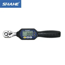 SHAHE-Mini llave dinamométrica Digital, herramienta de mano profesional ajustable, 1/4, 3/8, 1/2