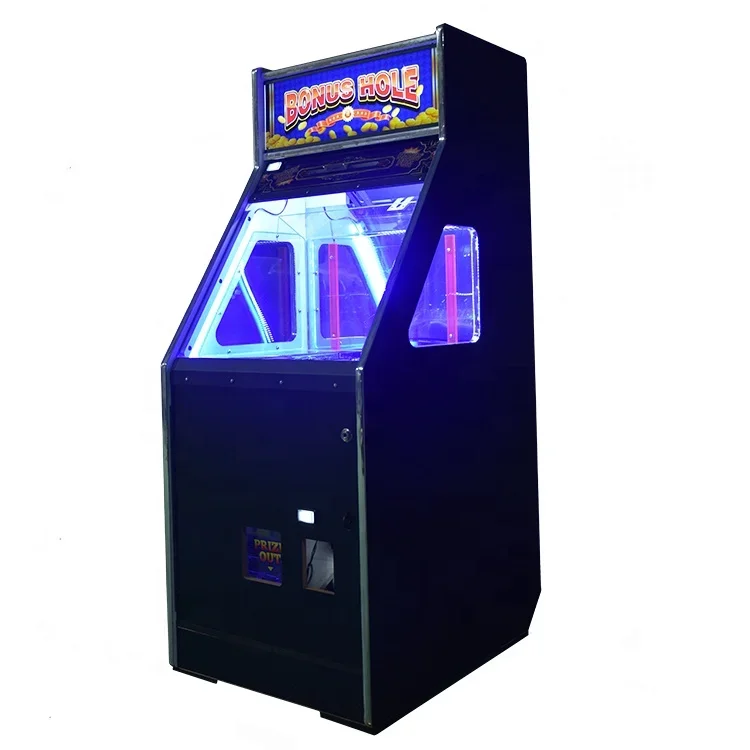 

Coin Operated Game Machine With Ticket Coin Pusher Quarter Game Machine Bonus Hole Coin Pusher