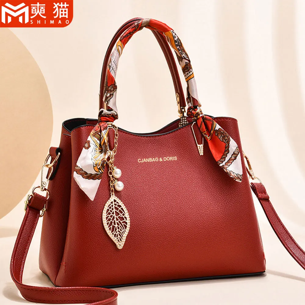 

Сумочка Женские роскошные сумки Дизайнерские сумки-тоут Большая вместительная сумка для свадебного банкета Красная сумка-мессенджер Сумка на плечо Feminina