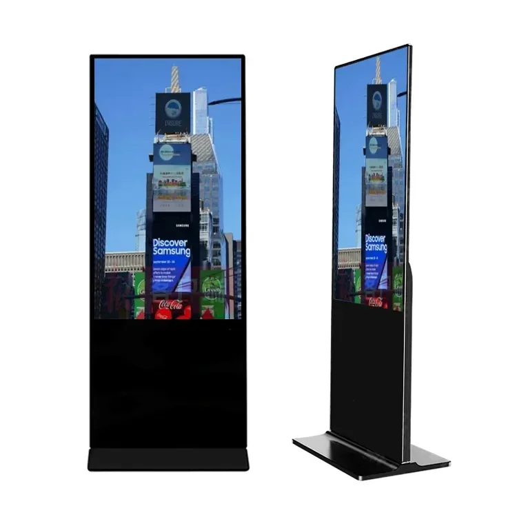 

New 32" 43" 50" 55" Inch Indoor Floor Stand Digital Lcd Digital Signage Display Advertising Player Display Advertising Screen