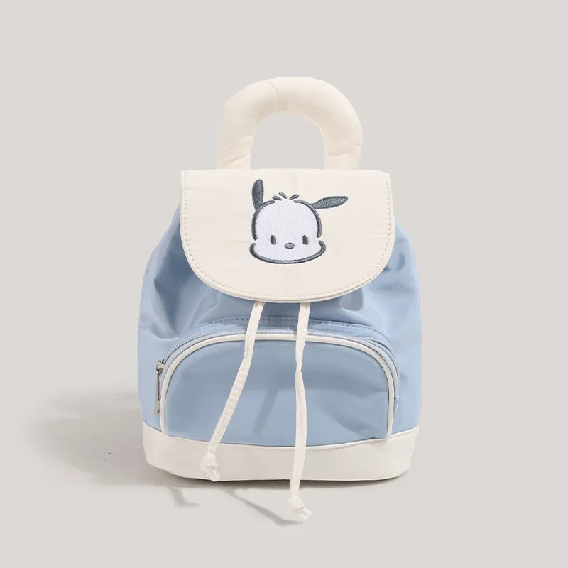 Mochila Sanrio feminina, estilo coreano, estilo Ins, impermeável, fofa, cão de orelha grande, nova