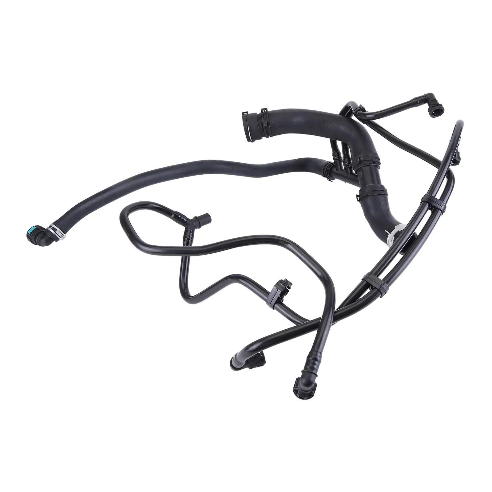 ท่อส่งน้ำหล่อเย็นหม้อน้ำด้านบน LR034637 ท่อส่งน้ำหล่อเย็นหม้อน้ำด้านบนเครื่องยนต์ ใช้ได้กับรถแลนด์โรเวอร์ ดิสคัฟเวอรี่ ปี 2017-2020