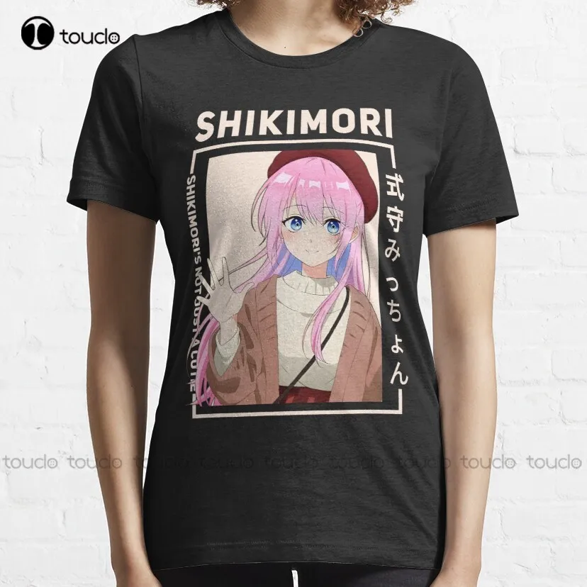 Shikimori - Kawaii Dake Ja Nai Shikimori San Classic T-Shirt 2Xl Shirts For Men Breathable Cotton All Seasons Gd Hip Hop Retro