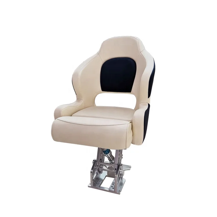 Boat Accessory Standard Pilot Chair Seat with Adjustable Height Pedestal