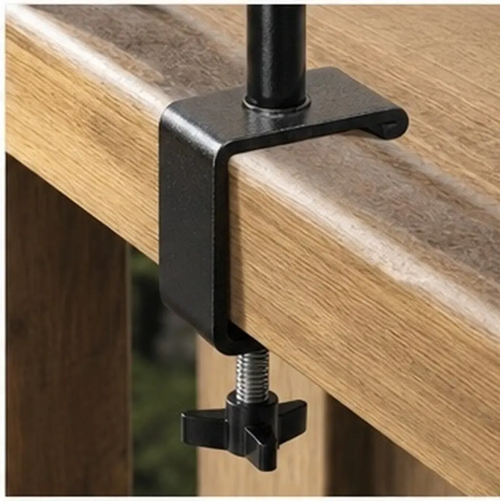 Heavy Duty Adjustable Rail Rod Outdoor Shepherd Hook Bird Feeder Pole Plant Hanger Weatherproof Deck Hooks for Railing