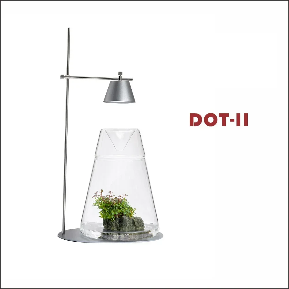 Ledstar-Micro Landscape Moss Eco Bottle, Plant Light Set, Volcano Bottle, DOT-II, RGBW