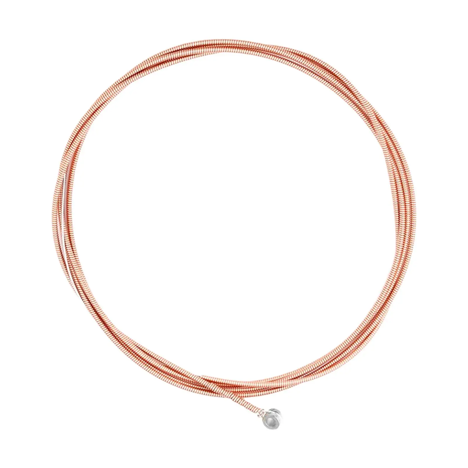 Quality Red Copper Guitar Strings for Acoustic Guitar Durable Bass String Set for Folk Guitar Performances