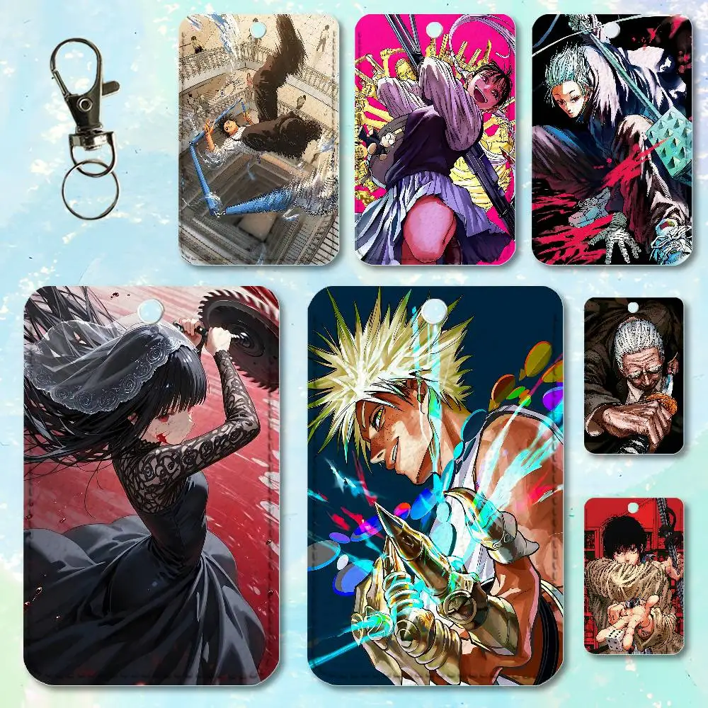 

Cute Chibi S-Sakamoto D-Days Custom Access Card Case Leather Card Holder Transportation Card Case Gifts