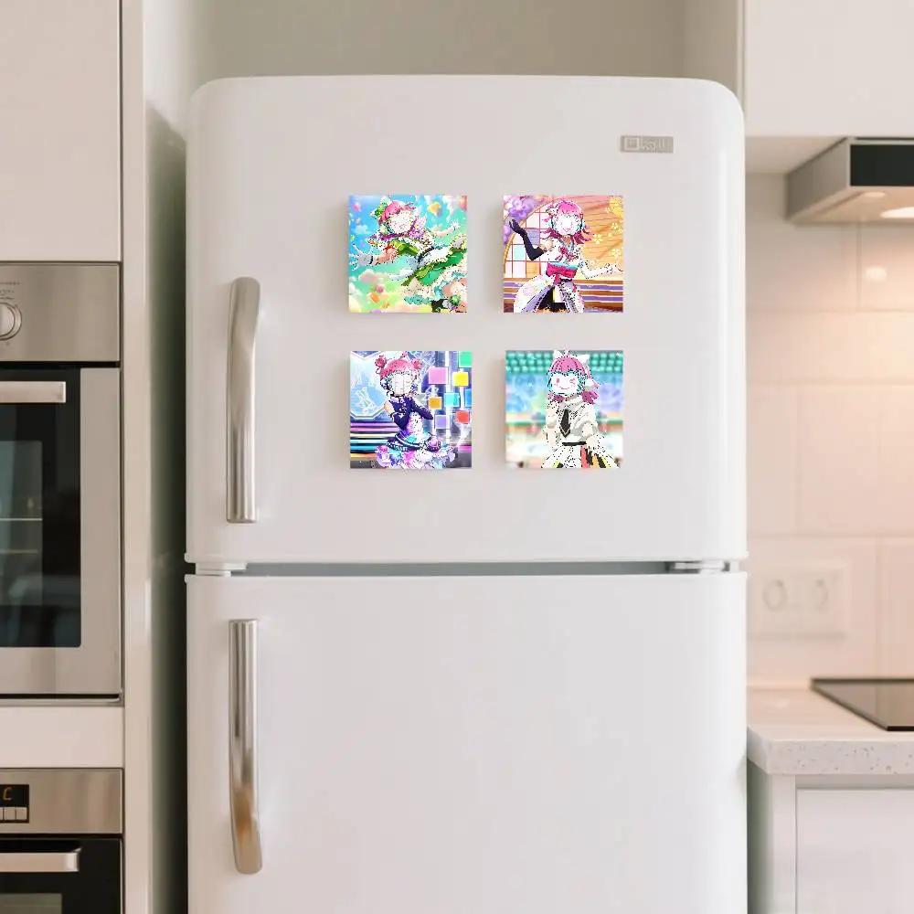 رينا تينويجي مغناطيس الثلاجة صور شخصية مغناطيس الثلاجة للمطبخ السبورة ديكور المنزل مكتب هدية #1