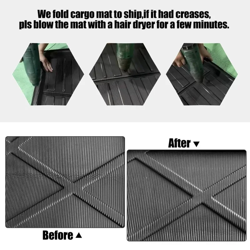 Car Rear Trunk Mat for Honda Odyssey RC Accessories 2014~2023 2022 2021 Luggage Liner Tray Waterproof Anti-Slip Floor Pad Parts view 4