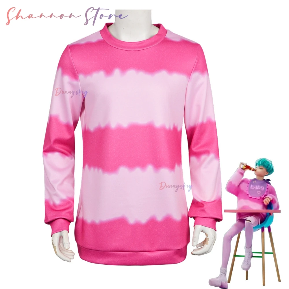 

Saja для мальчиков, аниме Kpop, костюм для косплея, розовая толстовка с длинными рукавами, униформа, охотники на демонов, рэпер, парики, вечеринка на Хэллоуин