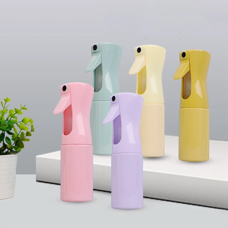 200/300ml Hairdressing Spray Bottle Oil Spray Bottle Garden Plant Water Refillable Continuous Mist Sprayer Plastic Containers