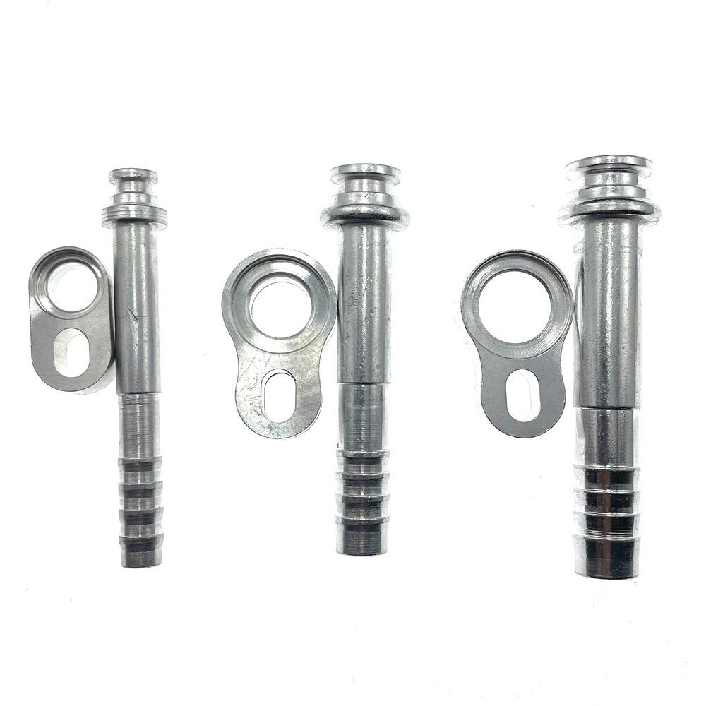 Autory Automotive Air Conditioning Active Platen Connector Radiator Evaporator Adapter R134a Fixture Hose Curved Straight